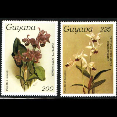Guyana: 1986, Orchideen (XVI)