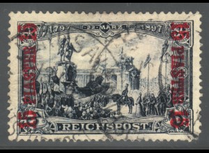 Deutsche Post in der Türkei: 1900, Reichspost 15 Piaster (2. Wahl, typgepr. BPP)