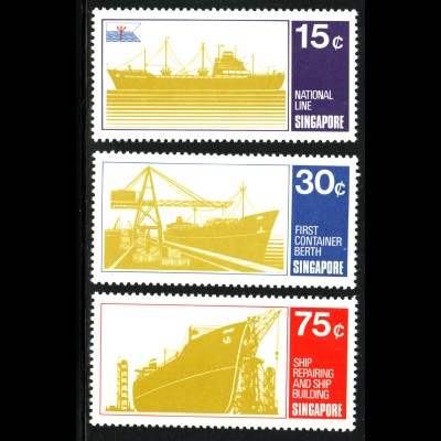 Singapur: 1970, Schiffe der Neptun-Orient-Linie