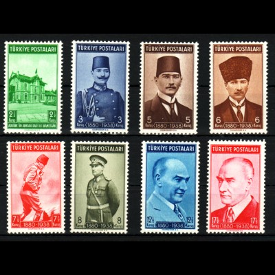 Türkei: 1938, 1. Todestag von Kemal Atatürk
