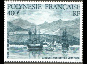 Französisch-Polynesien: 1986, Schiffspost (historisches Segelschiff)