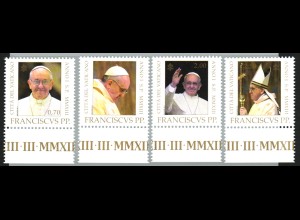 Vatikan: 2013, Papst Franziskus