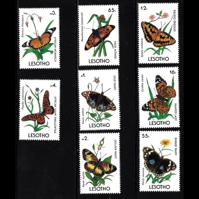 Lesotho: 1990, Schmetterlinge