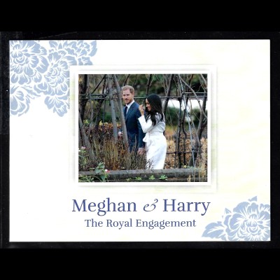 Insel Man: 2018, Blockausgabe Hochzeit von Prinz Harry und Meghan Markle