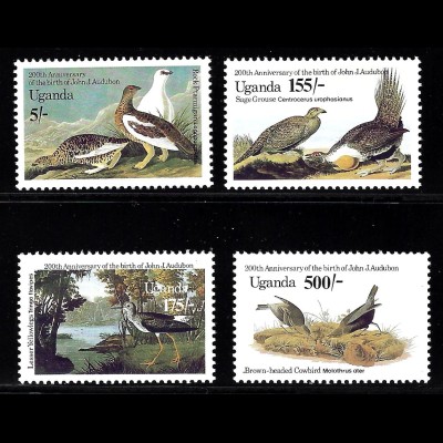 Uganda: 1985, Vögel