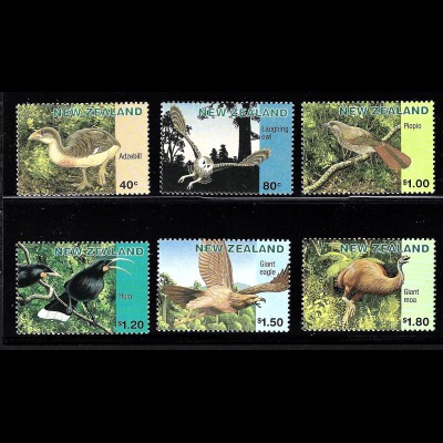 Neuseeland: 1996, Ausgestorbene Vögel