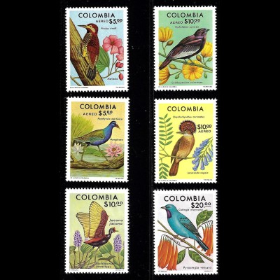 Kolumbien: 1977, Vögel und Blüten