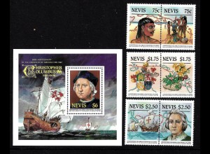 Nevis: 1992, Entdeckung von Amerika 
