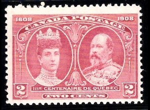 Kanada: 1908, Stadt Quebec 2 C. (Einzelstück)